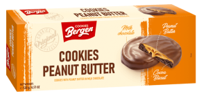 Cocoa Cookies with Peanut Butter