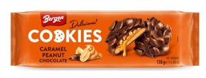 Cookies caramel, peanut and chocolate CAR 001