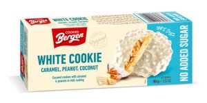 vis box bergen sugar free white cookie