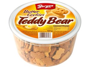 Butter Teddy Bear Cookies